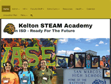 Tablet Screenshot of keltonisd.com